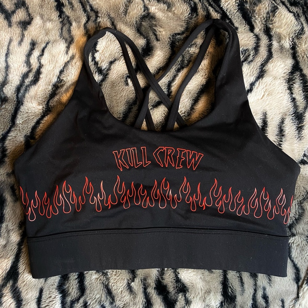 Kill Crew Sports Bra 🖤❤️